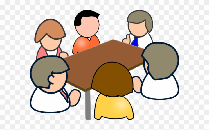 Free: Office Staff Meeting Clipart - Clip Art People 