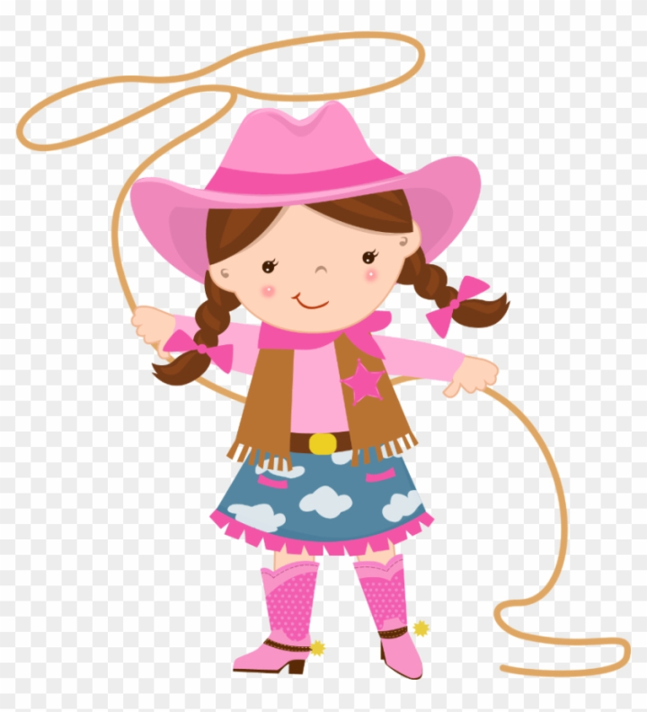 cowgirl clipart for kids