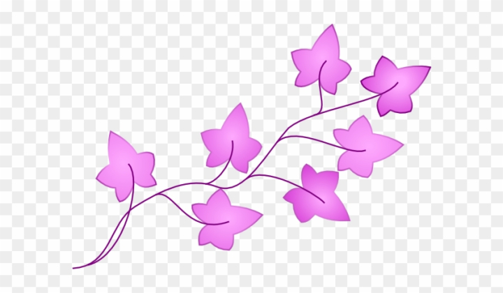 purple leaf clip art
