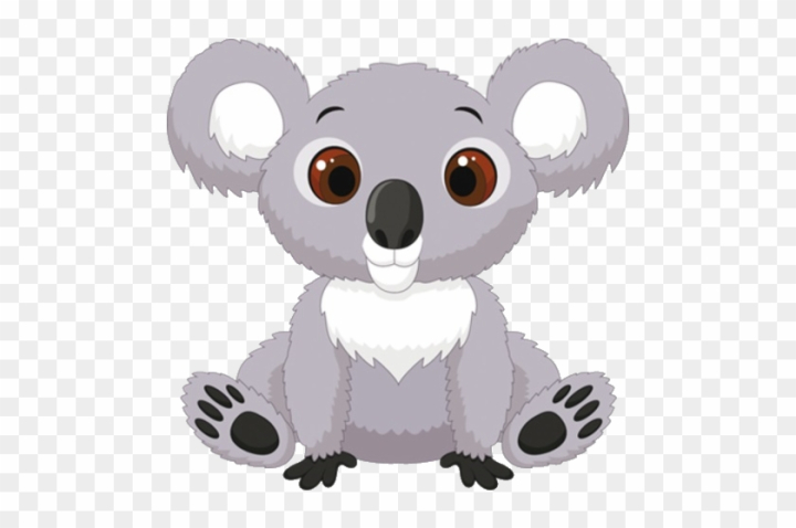Free: Cartoon Baby Koala Bear On A Transparent Background - Koala Cartoon  Baby 