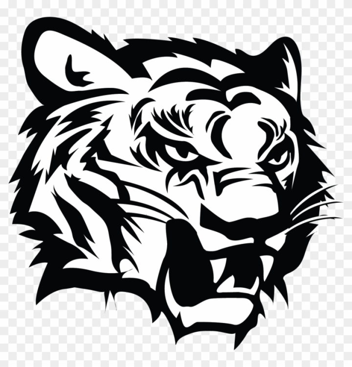Logo of a tiger resembling the logo of fort boyard on Craiyon