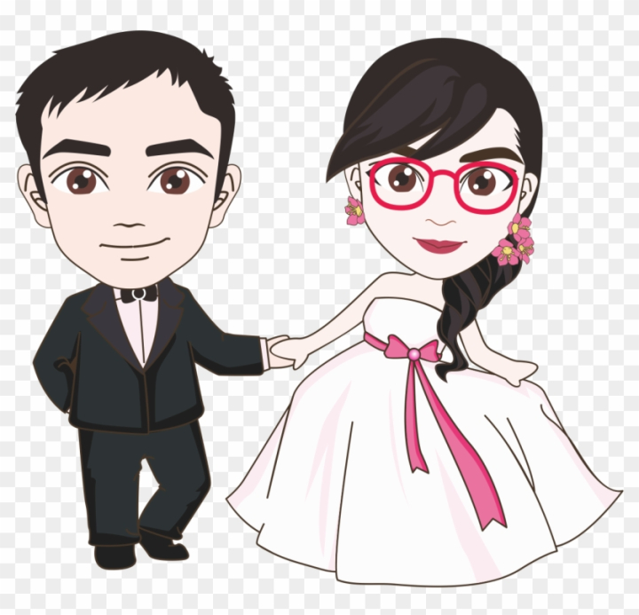 Free: Marriage Wedding Cartoon - Marriage Wedding Cartoon 