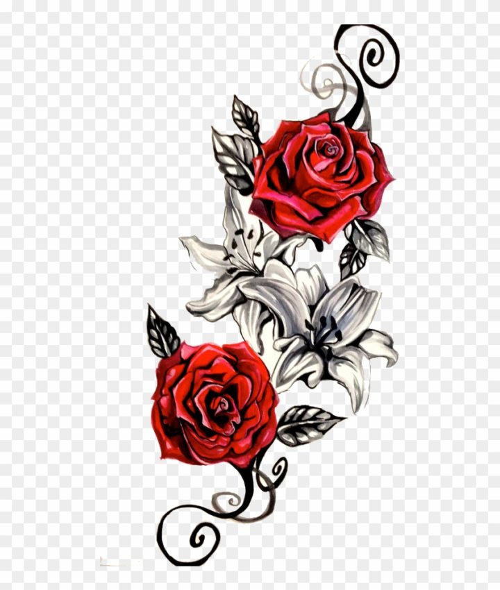 Tattoo Vintage Rose | Oriental Trading