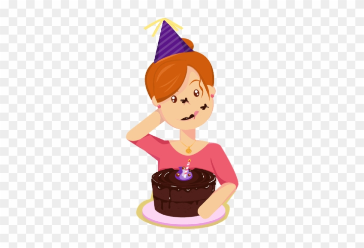 Boy at the moment of eating cake - Stock Illustration [2385757] - PIXTA