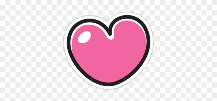 Kawaii heart - Heart - Sticker