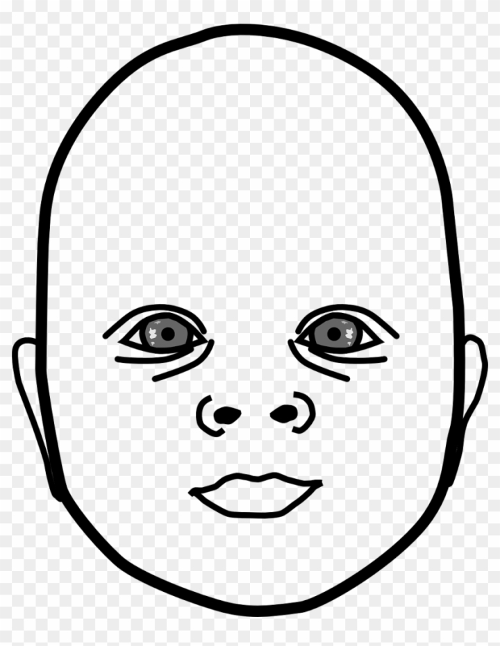 Baby Face Drawing PNG Transparent With Clear Background ID 80672 | TOPpng