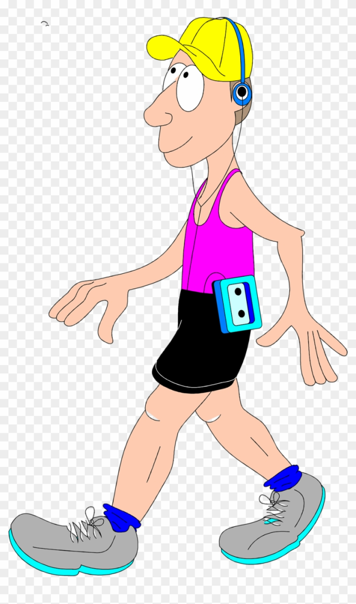 clipart walking exercise