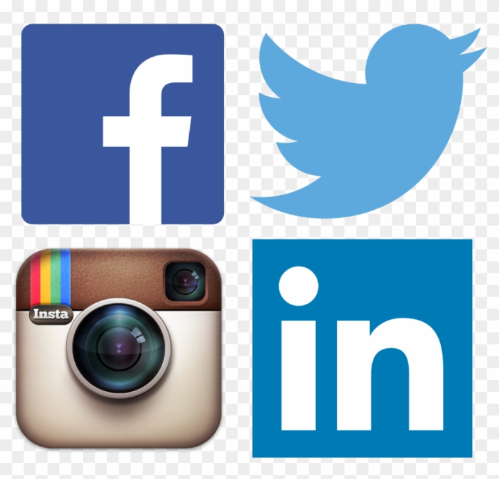 social media icons facebook twitter instagram