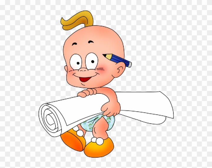 Free: Funny Baby Boy Clip Art - Funny Baby Clipart 