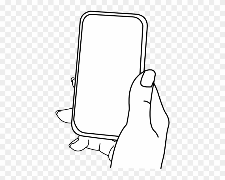 Free: Iphone Texting Clipart Image &, Pictures - Cartoon Hand Holding  Iphone 