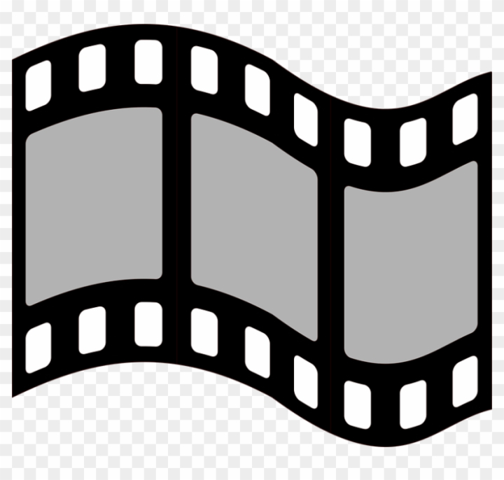 Free: Film Movie Graphic Symbol Strip Cinema Retro - Film Frames Png 