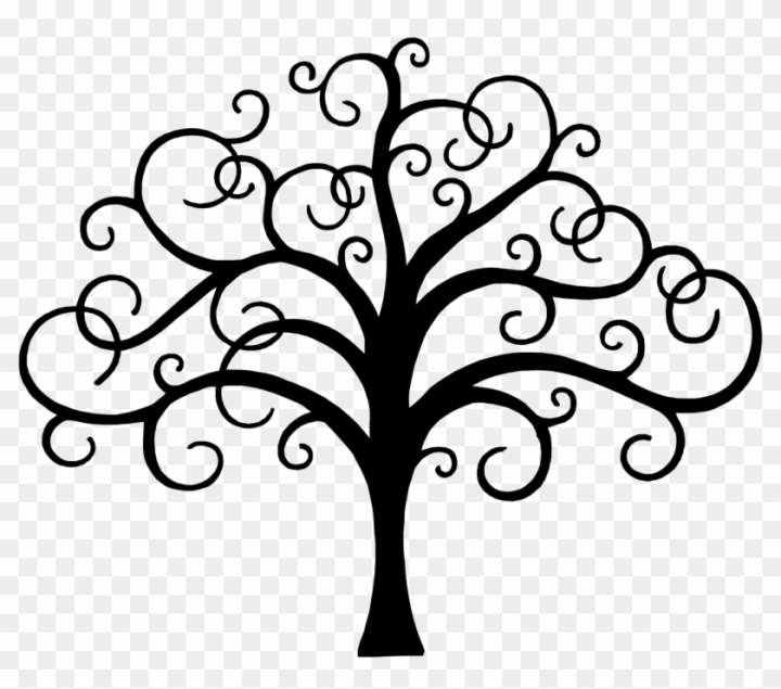 A minimalist drawing of a family tree 30623221 Stock Photo at Vecteezy