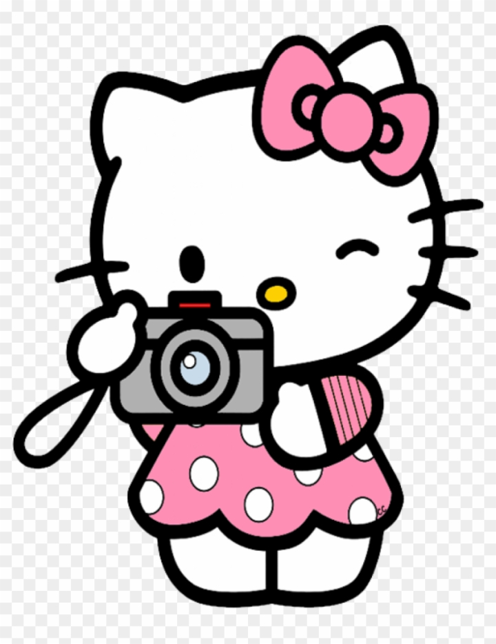 Free: Hello Kitty Clip Art Images Cartoon Clip Art With Regard - Hello  Kitty With Camera 