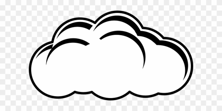 cloud outline clip art
