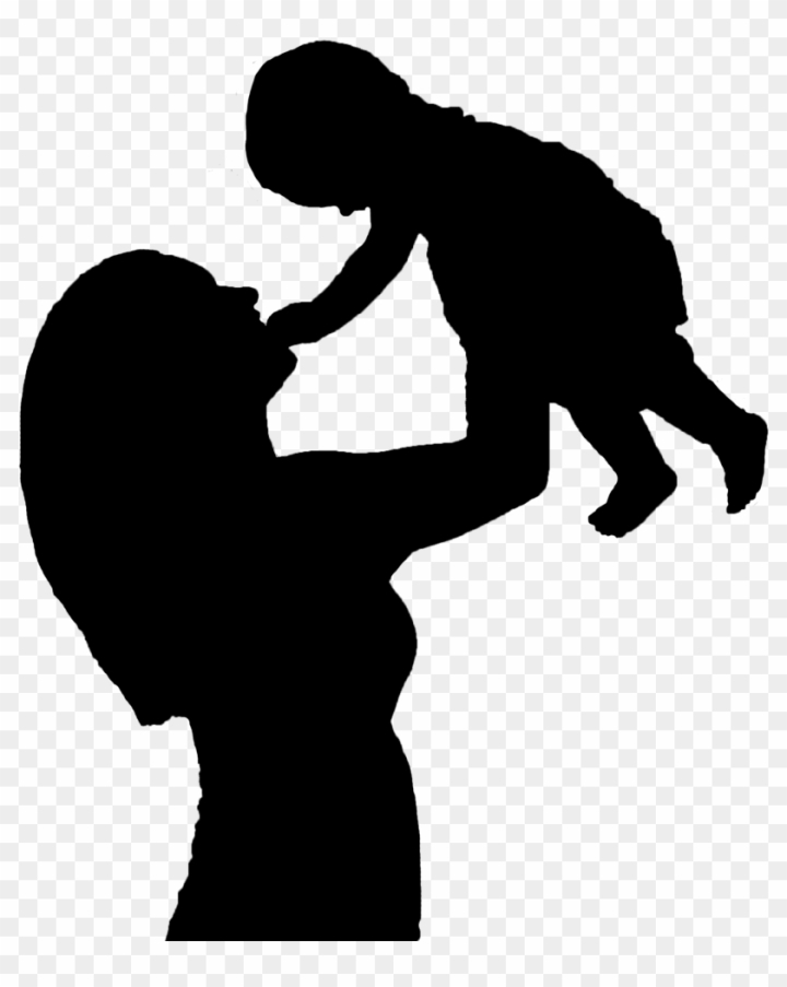 Cute Simple Drawing Mom Holding Baby Stock Vector (Royalty Free) 2303863693  | Shutterstock