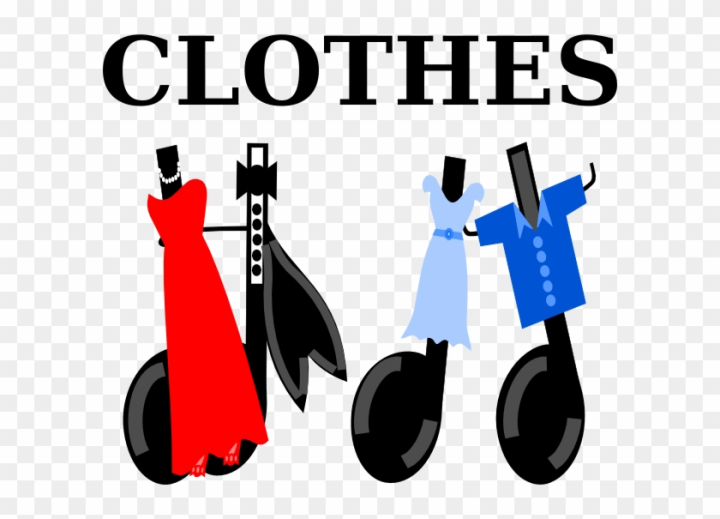 Free: Clothes Clip Art - Word Clothes Png 