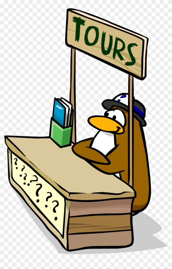 Free: List Of Synonyms And Antonyms Of The Word - Tour Guide Club Penguin -  