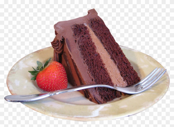 Chocolate cake on transparent background PNG - Similar PNG