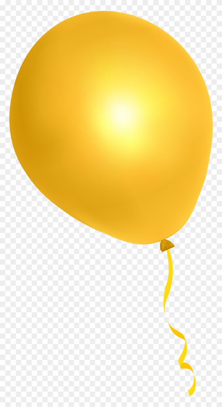 Free: Balloon Free Png Transparent Background Images Free - Yellow Balloon  Png 