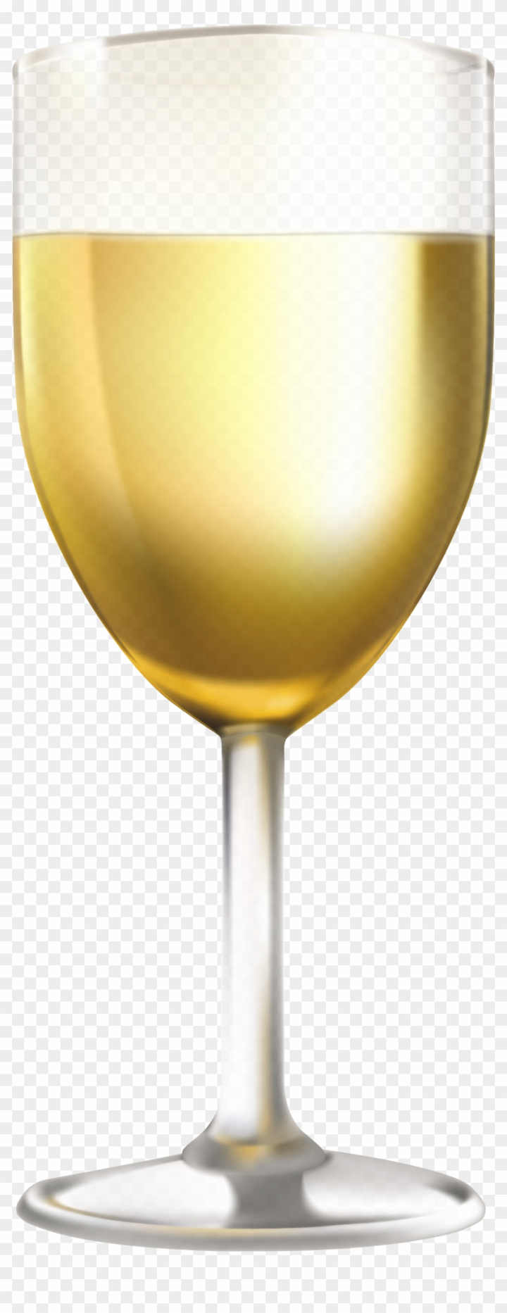 Free: White Wine Glass Clip Art Image - White Wine Glass Png 
