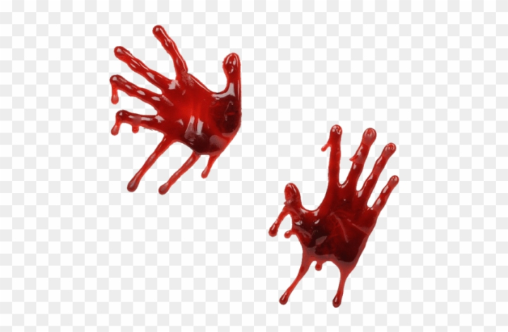 Free: Bloody Handprint - Blood Png - nohat.cc