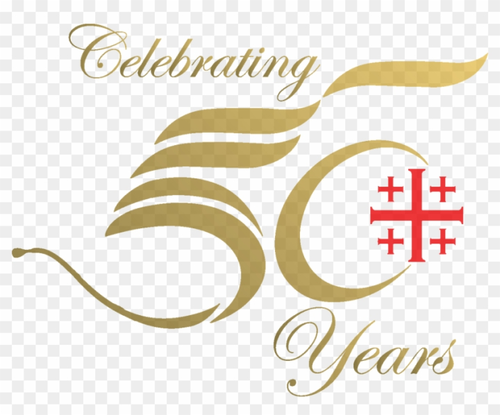 50 Years Anniversary Celebration Logo Vector Template Design Illustration  Stock Illustration - Download Image Now - iStock