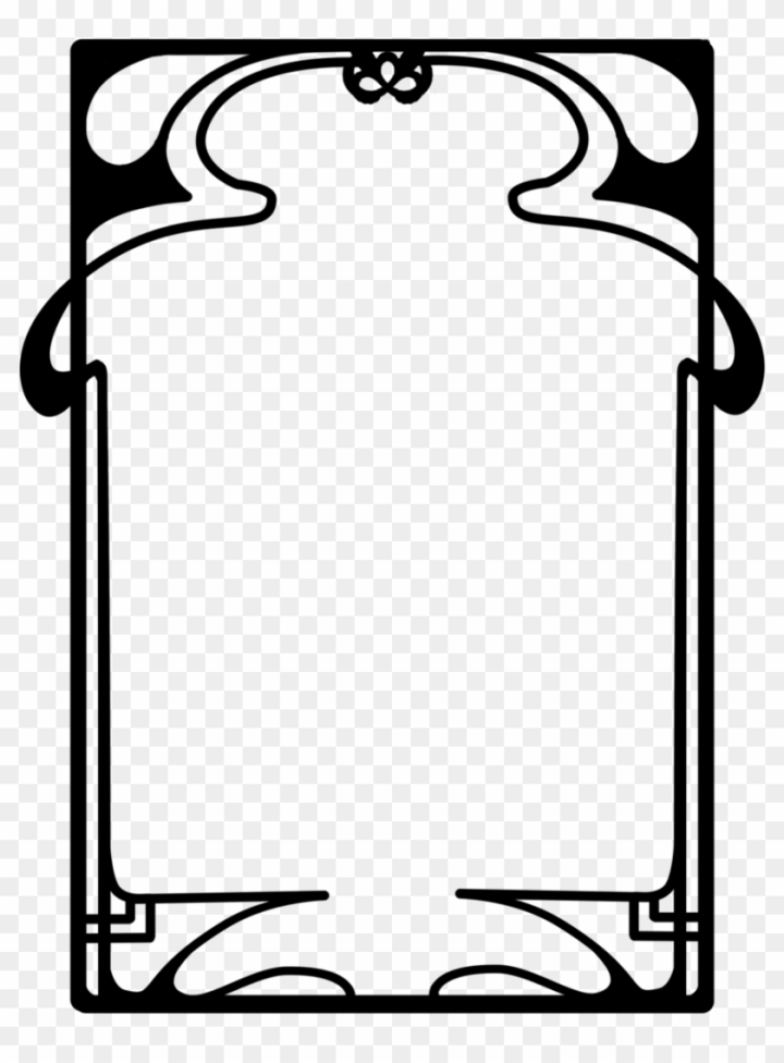 art deco border png