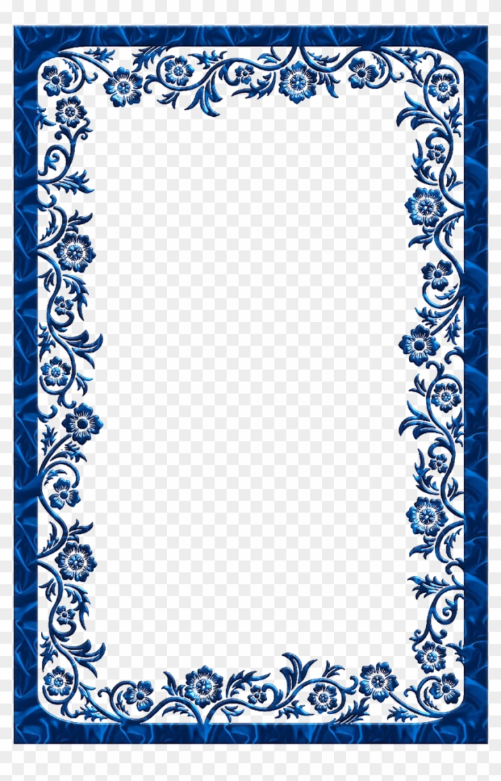 royal blue borders and frames