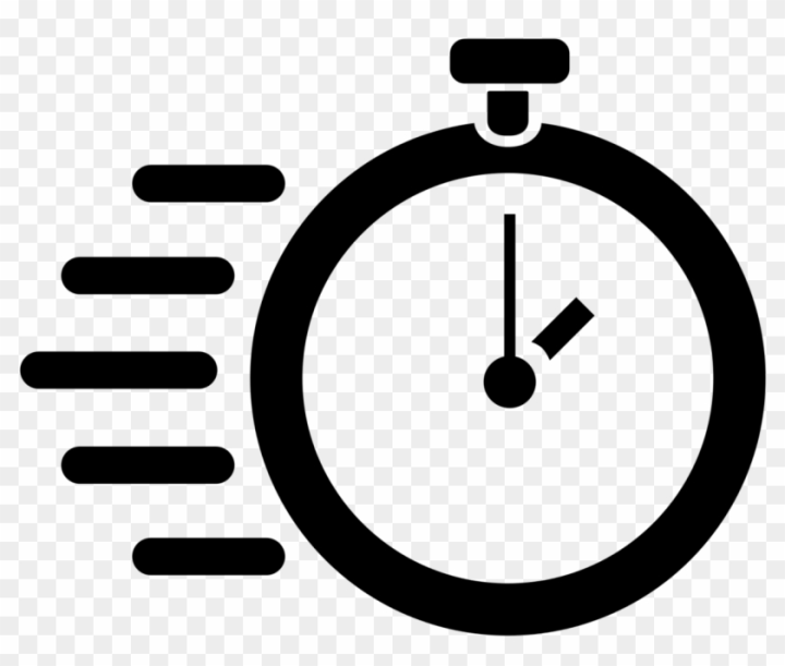 Stopwatch icon 1 hour Royalty Free Vector Image