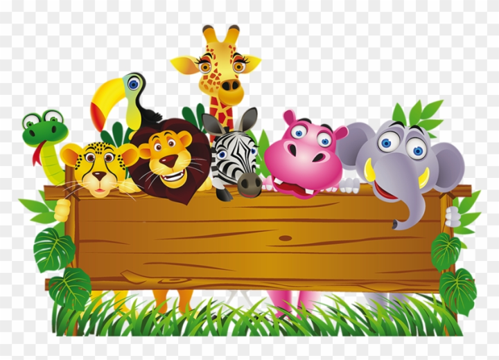 jungle cartoon animals