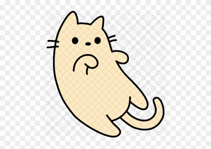 Collection of Cute cat cartoon face design icon. Cute cat cartoon