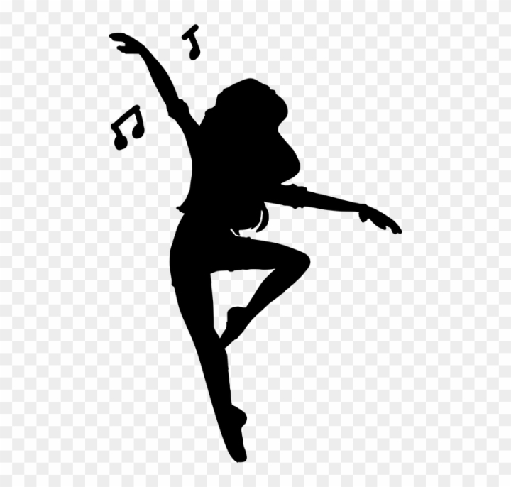 girl dancing silhouette png