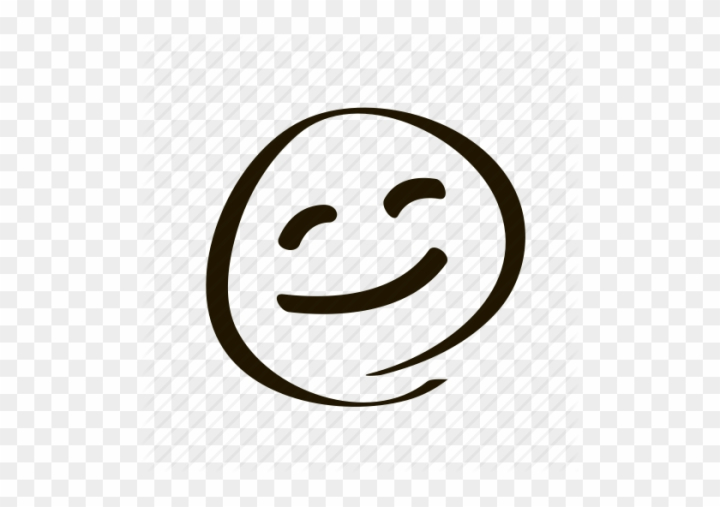 Sketches of smiley faces Royalty Free Vector Image