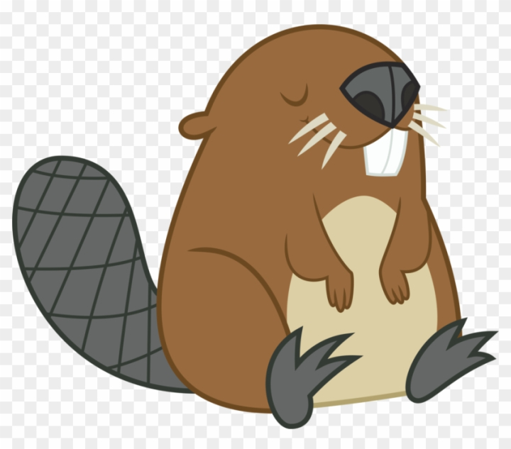 Free: Official Symbols Of Canada Include - Cartoon Beaver Png 