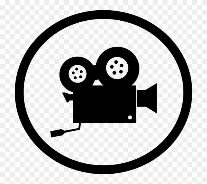 modern movie camera clip art