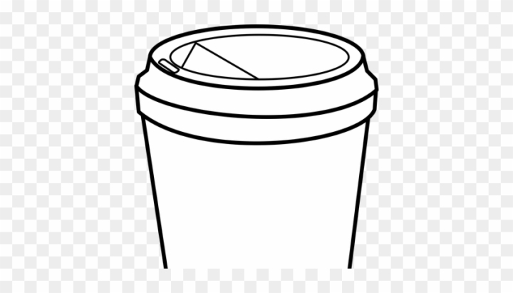 starbucks coffee cup outline