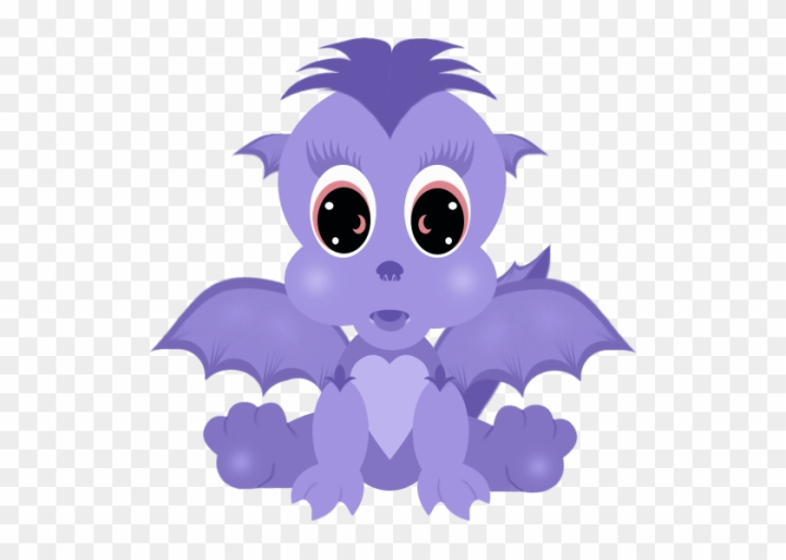 baby purple dragon