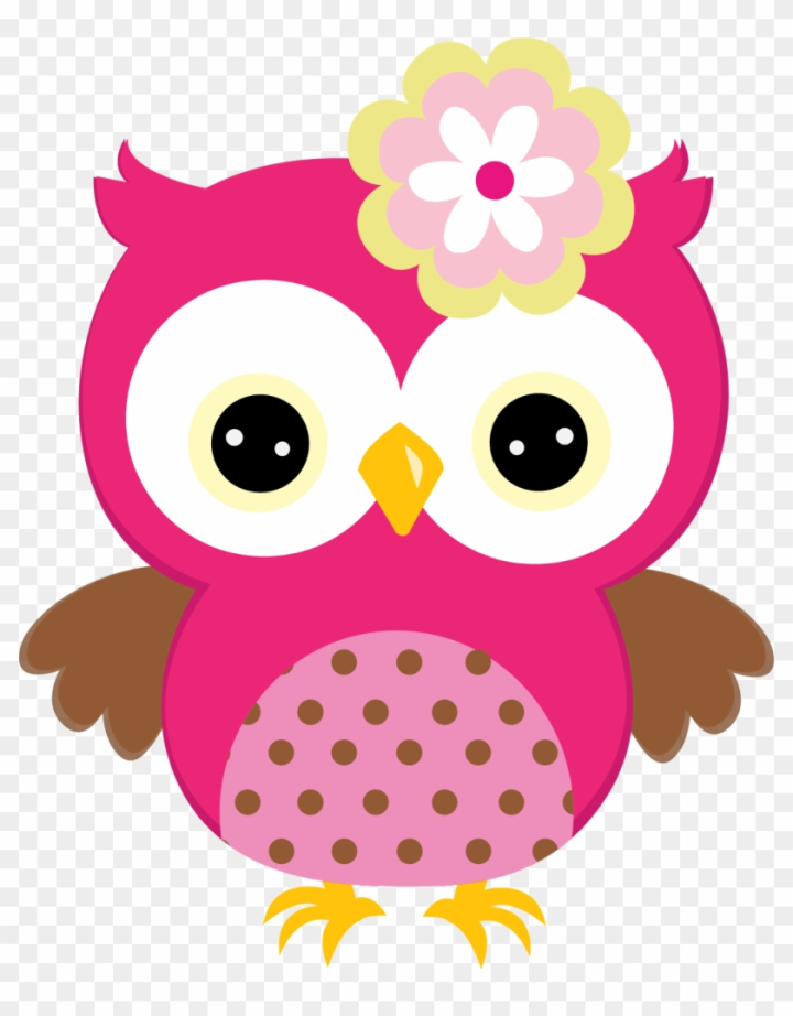 its a girl owl clip art
