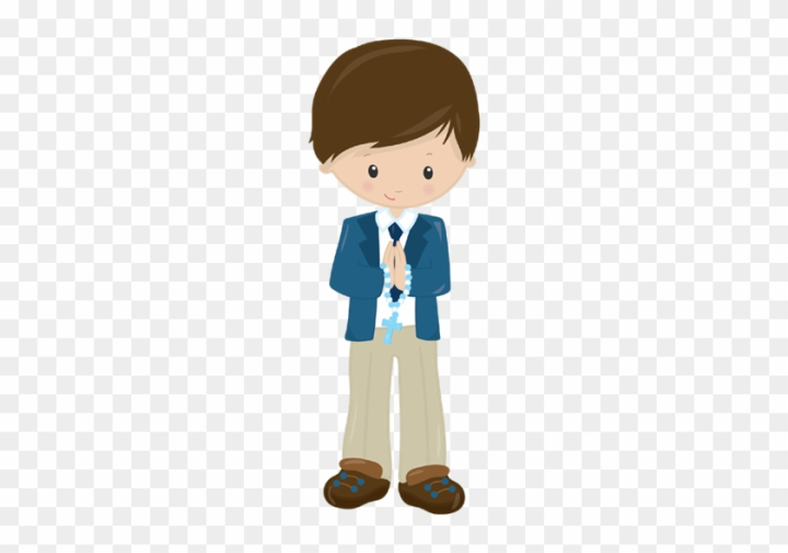 free clipart of communion boy