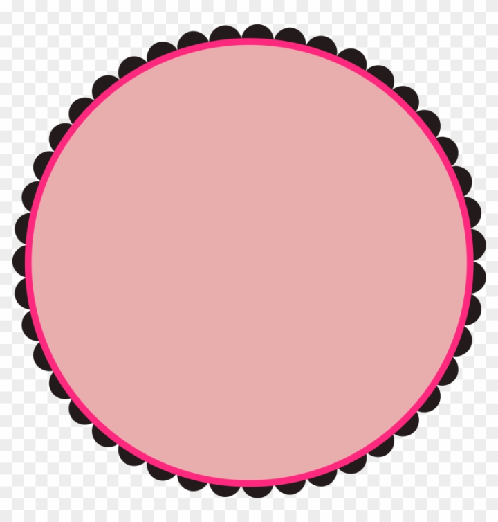 Free: Frame Circle Clipart - Round Frame Vector Png 