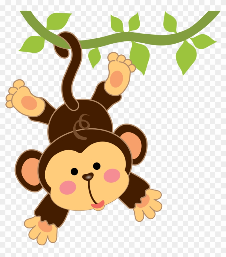 Free: Safari Clipart Monkey - Macaco Safari Desenho 