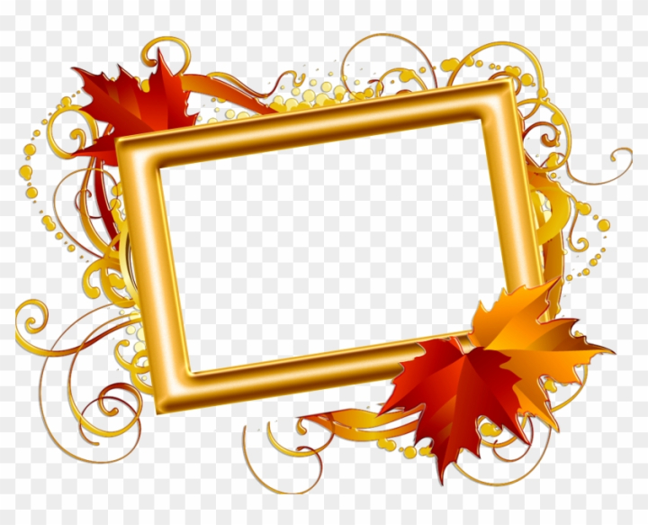 fall frames and borders
