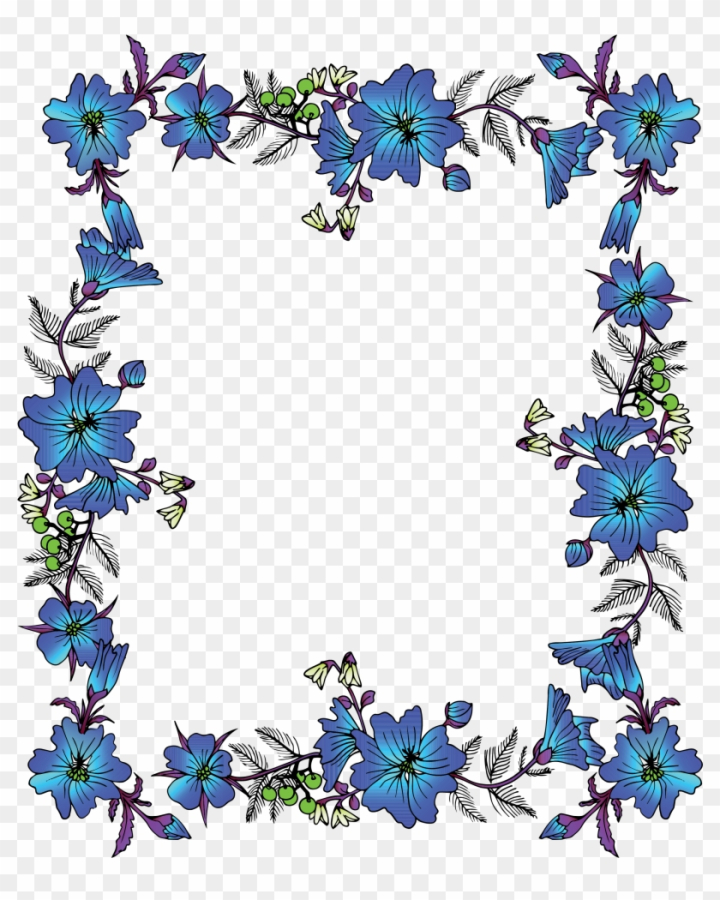 blue frame clip art