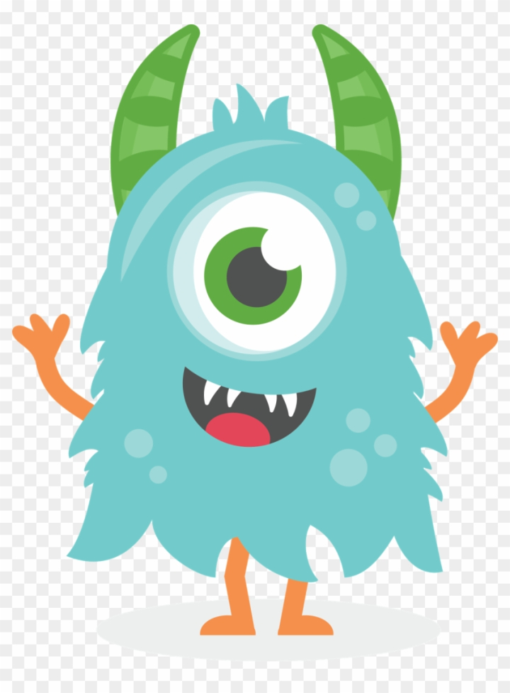 Free: Monster Clipart Cute - Monster Clipart Cute 