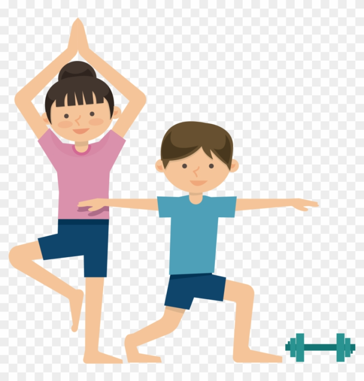 Download and share clipart about Physical Exercise Cartoon Plank