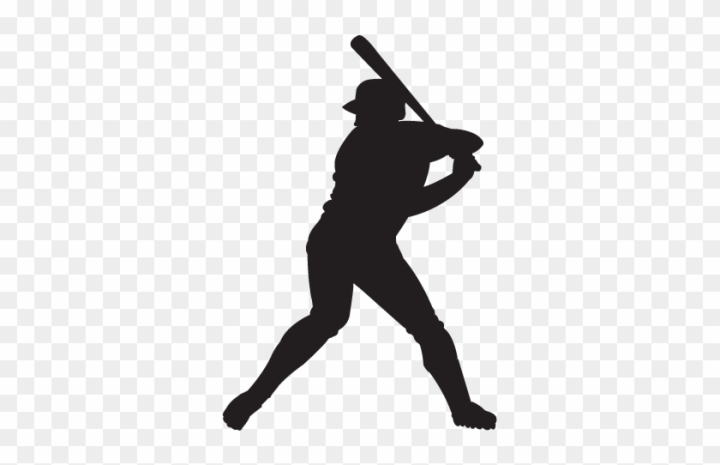 Download Baseball, Player, Silhouette. Royalty-Free Vector Graphic