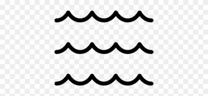 wave clipart black and white