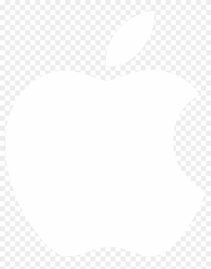 official white apple logo