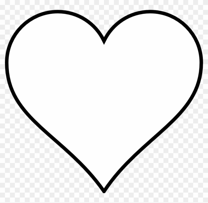 textbook clipart black and white heart