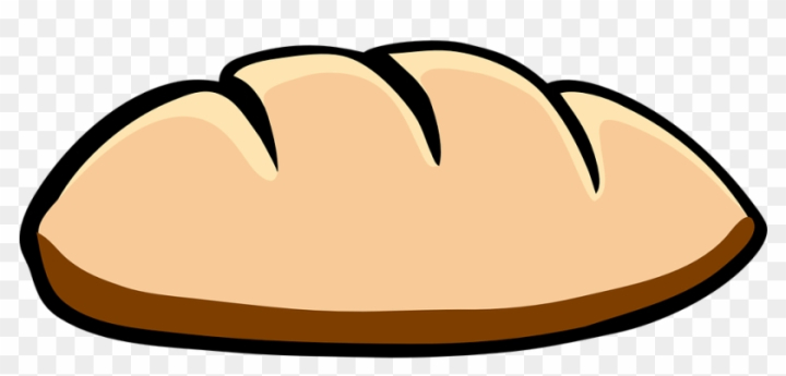 Free: Bread Bun Brown Bakery Food Wheat Bread Br - Bread Cartoon Png -  